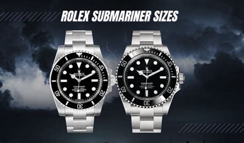 rolex submariner size 38|Rolex Submariner size chart.